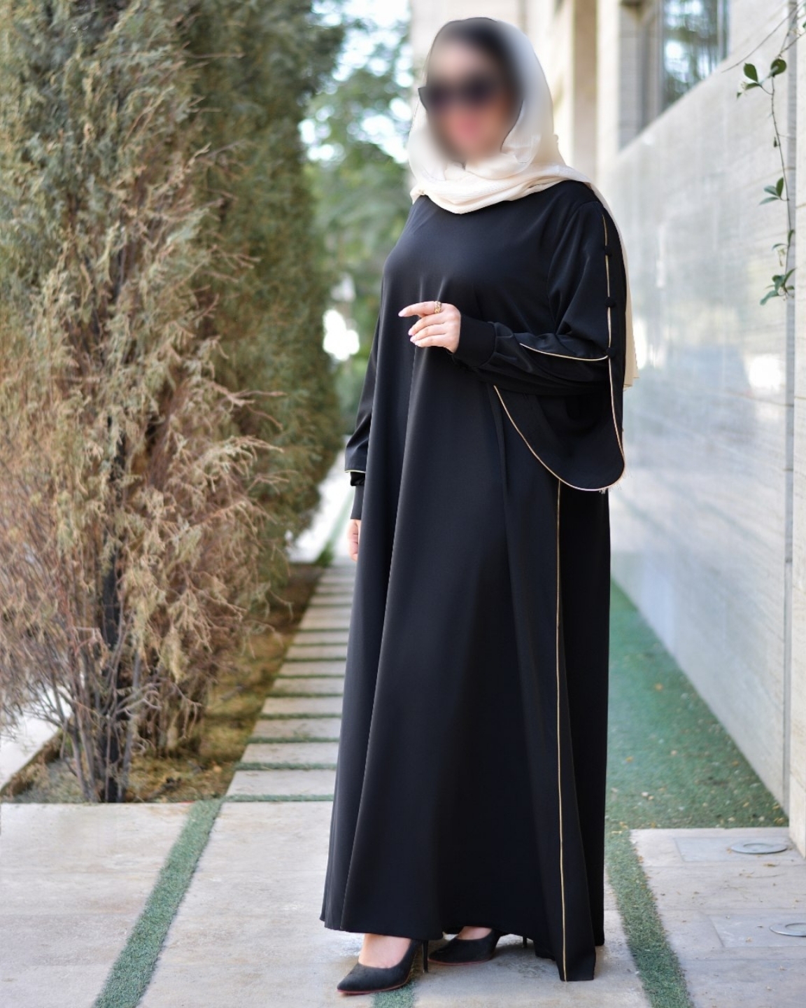 مانتو عبایی توران