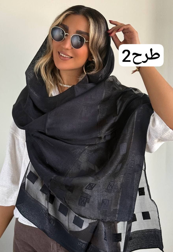 شال ویسکوز ترک مجلسی