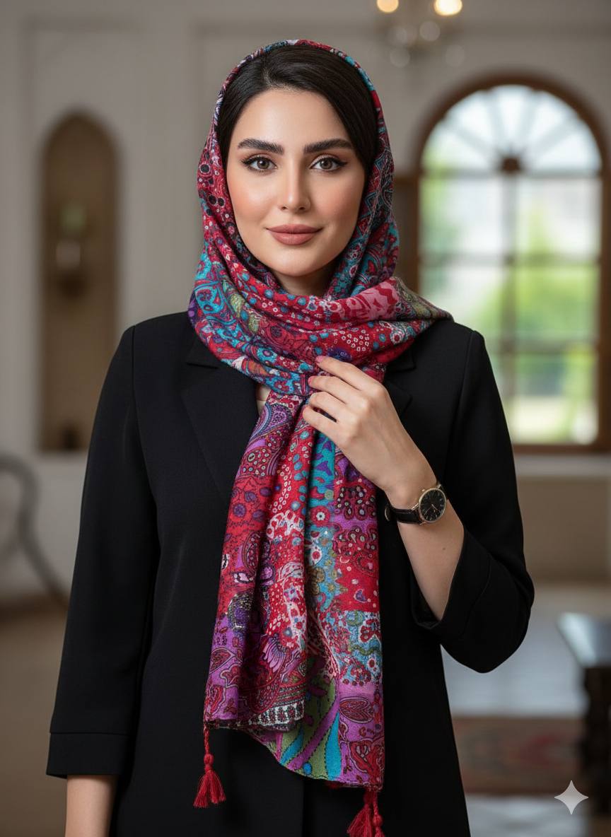 شال نخی trf